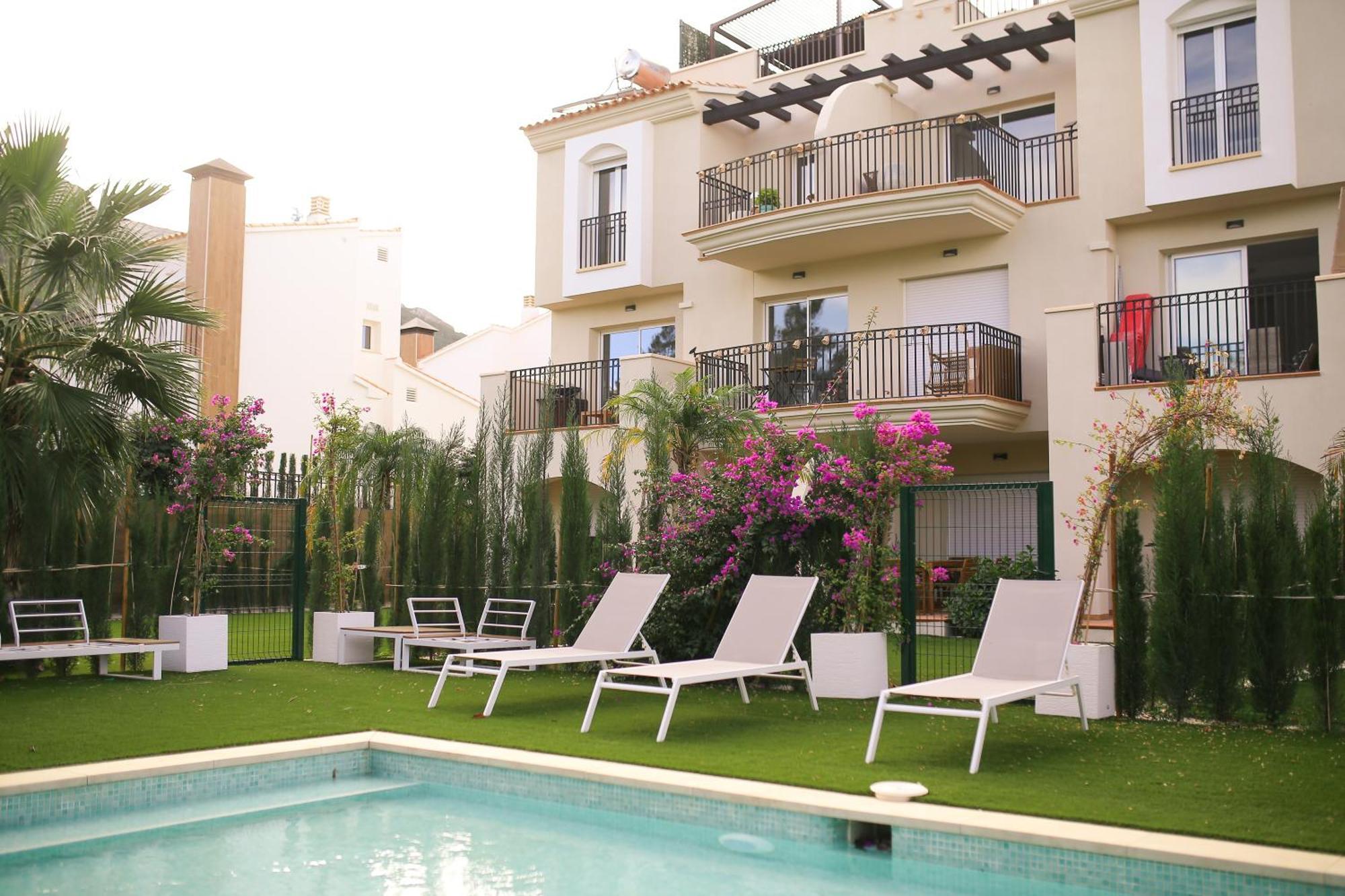 Modern Flat With Montgo View Apartment Denia Ngoại thất bức ảnh